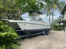 1995 OOSI 25' Boat Located in Sanibel, FL - Has Trailer