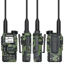 Quansheng UV-K5 VHF UHF Dual-Band Ham 5W Portable Two-way Radio Camouflage