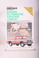 DODGE RAM 1989 1990 1991 Cummins Diesel Service Repair Manual 250 350 - 12 VALVE