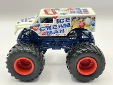 Hot Wheels Monster Jam Ice Cream Man Monster Trucks 1/64 Diecast Red Wheels