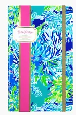 Lilly Pulitzer Journal Lined Sheets w/gold-tone elastic closure Wade and Sea New