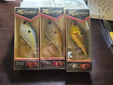 XCALIBUR XR75 LOT OF FISHING LURES * 3 NEW OLD STOCK LURES