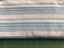 Blue/white T-shirt 1 Yard 18” X 56” Estate Sale Fabric Priced To Sell Fast #E381