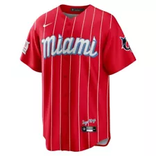 Miami Marlins Nike City Connect Jersey Sugar Kings Men's 2024 MLB MIA 305 New