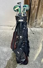 Men’s Complete Golf Club Set With Titleist Irons & Titleist Bag. Read For Info.