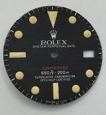 Rolex Red Submariner Dial Parts . READ DESCRIPTION!!!