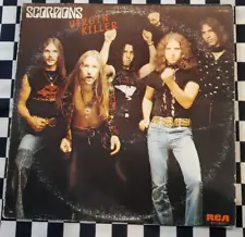 Virgin Killer LP by Scorpions vinyl 1976 VG+/VG AFL1-4225 RCA Victor