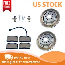 For Maserati Ghibli Quattroporte Rear Brake Pads Rotors 14-16 #11286 Hot Sales