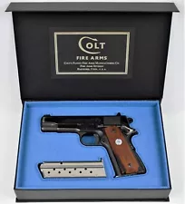 PISTOL GUN PRESENTATION CUSTOM DISPLAY CASE for COLT COMBAT COMMANDER 9mm Para