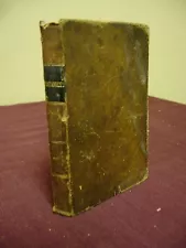 1846 RARE Holy Bible PHILADELPHIA Leather NEW TESTAMENT Antique