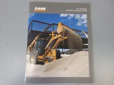 Case 580M Super M 590 Super Loader Backhoe Sales Brochure 24 Page Good Condition