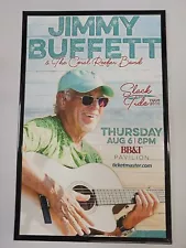 Jimmy Buffett 2020 Concert Poster 11 X 17 Framed