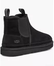 UGG NEUMEL CHELSEA BLACK Men's Suede Boots 1121644 Size 8