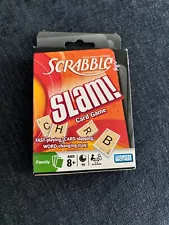 Scrabble Slam! Card Game The Fast-Playing Card Slapping Word-Changing Fun NEW