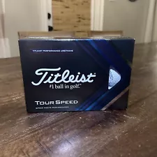 New ListingTitleist Tour Speed Golf Balls - T4052S - White (1 Dozen)