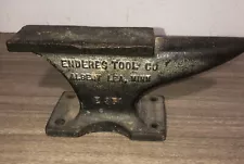 Vintage Enderes Tool Co Anvil E352 10lb Blacksmith Forged Steel Albert Lea Minn