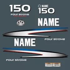 For YAMAHA F 150 four stroke outboard, Vinyl decal set from BOAT-MOTO / sticker