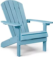 Adirondack Chair Plastic Weather Resistant, Patio Chairs, Looks Exactly Like ...