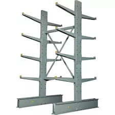 NEW! Double Sided Cantilever Rack Add-On-Heavy Duty-2" Lip-48"W x 45"D x 72"H!!