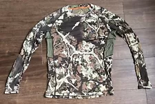 First Lite Wick Long Sleeve Medium First Lite Fusion Camouflage