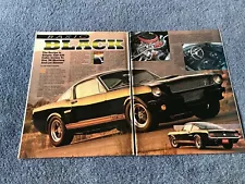 1966 Ford Mustang Fastback GT350H Clone RestoMod Article "Basic Black"