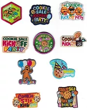 Girl/Boy Scout/Guides Patch/Crest/Badge COOKIE SALE KICK OFF (your choice)