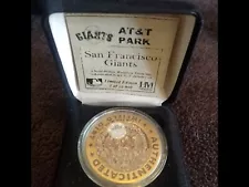 Mlb dirt coin - coin 1 of 10,000 San Francisco Giants