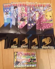 Fairy Tail Not for sale Rare Store POP 5set & Other Card Anime Manga Collection