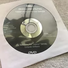 New Dell Drivers & Utilities for Dell Inspiron 530/530s Computer CD Unopened2007