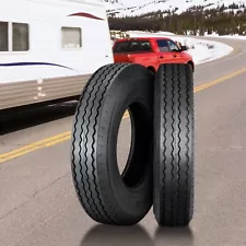 2 Pack Trailer Tires, Load Range C Trailer Tires For Different Terrains Towing