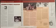 1983 Honda Shadow VT750C 8p Motorcycle Test Article