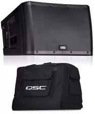 QSC KLA12 12" Active Line Array DJ 1000 Watts 2-Way Powered Speaker + KLA12-Tote