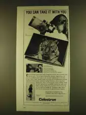 1980 Celestron C5 Telescope Ad - Take It With You