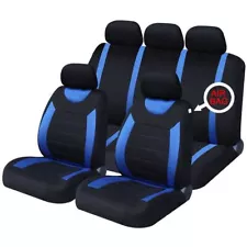 UKB4C Blue Full Set Front & Rear Car Seat Covers for Lexus GS300