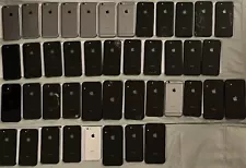 LOT of 45 iPhone 12 8 6 6S SE iPad Smartphones Mini AT&T Unlocked