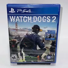 Watch Dogs 2 (PlayStation 4, 2016) Brand New Factory Sealed