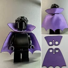 5 Cloth Batman Vampire capes with Collars for LEGO Minifigures - Pick 5 colors!