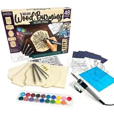 Wood Burning Kit for Beginners - Deluxe Pyrography Wood Engraving Art Kit wit...