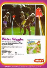 Vintage Wham-o Toys Water Wiggle Ad Reproduction Framing Print Advertising 17x12