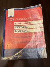 1991 Chevrolet Camaro Service Workshop Maintenance Shop Repair Manual Original