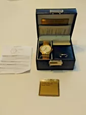 DIAMOND Japan Movement W/ Original; Box Men's Watch (Gold)