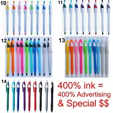 Promotional Pens - Print Your Message, 4X Writer- in Sets 50 pens