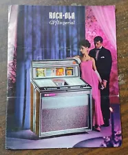 Rockola 433 GP/Imperial Jukebox Vintage AD FLYER Sales Brochure Advertising