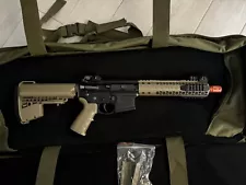 Black Rain Ordnance AR-15 Full Semi-Auto Airsoft Rifle in Color: Dark Earth