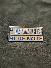 Blue Note Enamel Pin - Jazz record label - Miles Davis Lee Morgan Stan Getz