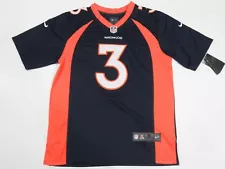 NWT Russell Wilson Denver Broncos On-Field Game Jersey Blue