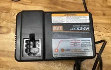 MAX RB655 Rebar Tie Gun JC524H Battery Charger Tested