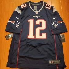 Vintage Mens Nike Tom Brady New England Patriots Game Jersey sz.XL NWT