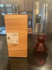 Zalto Denk'Art Spittoon 50 Red, Hand Blown Glass, Comes With Box