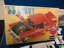 Vintage 1971 Revell Model Kit '55 Chevy Street Classic 1/25 New No Shrink Wrap